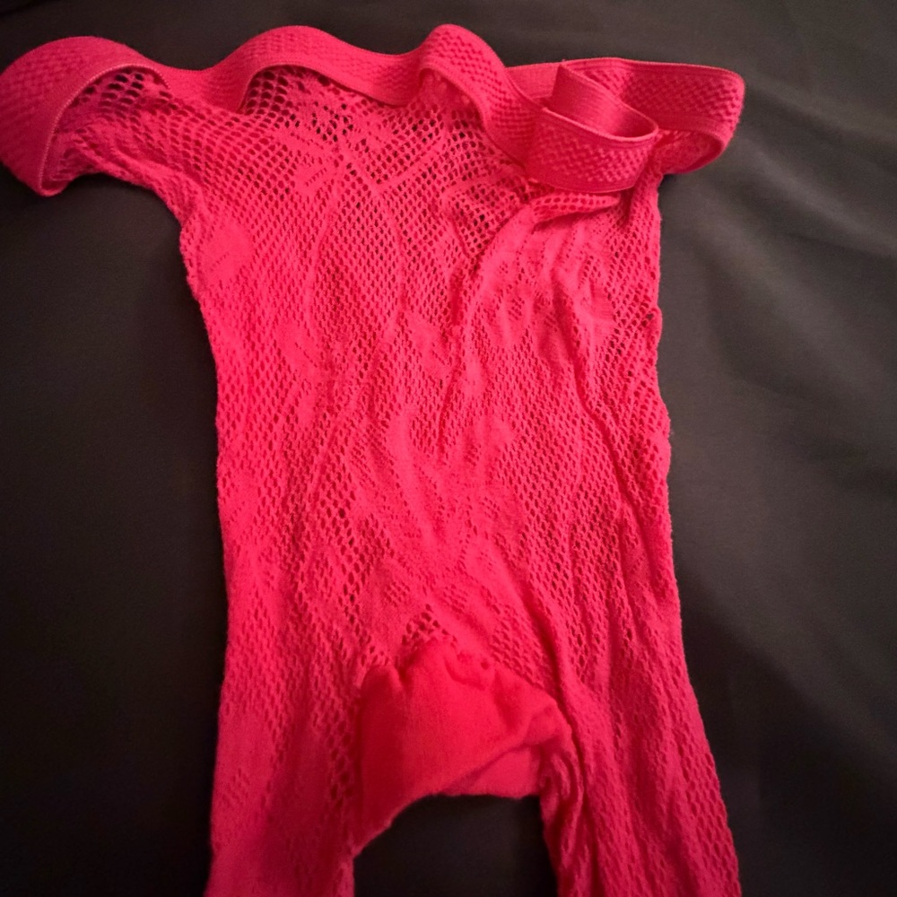 Riff Raff Fishnets - Pomegranate - Picture 6 of 9